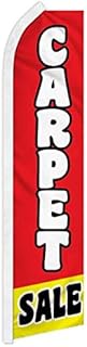 Carpet Sale Swooper Feather Advertising Flag - Perfect for Home Improvement Stores, Flooring Stores