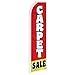 Carpet Sale Swooper Feather Advertising Flag - Perfect for Home Improvement Stores, Flooring Stores