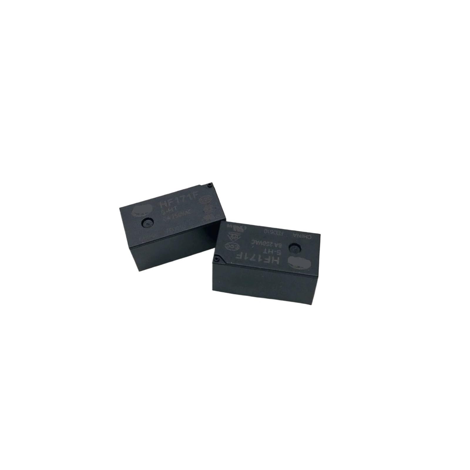 Relais HF171F-5-HT 5VDC normalement ouvert 4 broches charge de puissance 6A250VAC