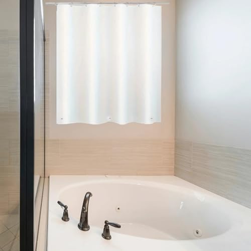 Arayarser Waterproof Plastic Shower Curtain 40x36 for Bathroom Window, Heavy Duty Vinyl Shower...