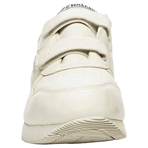 Image of Propet Mens LifeWalker Strap Slip On Walking Walking Sneakers Shoes - Off White