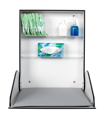 KAWA HPL | Wandwickeltisch von timkid | TÜV-geprüfter und GS-zertifizierter Wickeltisch (weiß)