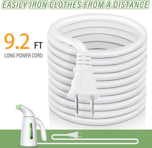 Image of OGHom Steamer for Clothes, Portable Handheld Clothing Garment Steamer, 240ml Large Capacity 700W Travel Steam Iron 30 Second Fast Heat Up (Pale Green)