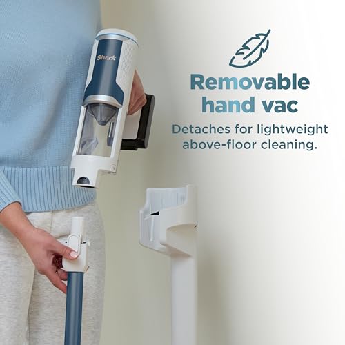 Shark Clean & Empty Cordless Stick Vacuum - Lightweight Cordless Vacuum with Auto-Empty System, HEPA Filter, Portable, Rechargeable, Exclusive Motorized Hand Tool for Pet Hair, BU3523