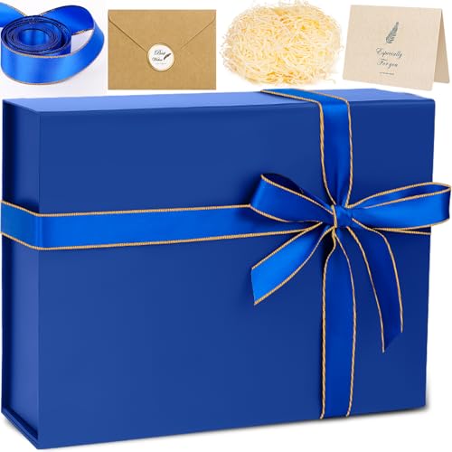 Valentines-Gift-Boxes-with-Lids-13x10x5-Fathers-Day-Gift-Boxes-for-Presents-Navy-Blue-Groomsman-Proposal-Box-for-Men-Luxury-Holiday-Gift-Boxes-Large-Magnetic-Box-for-Gift-Wrapping-Packaging Valentines Gift Boxes with Lids 13x10x5 Fathers Day Gift Boxes for Presents Navy Blue Groomsman Proposal Box for Men Luxury Holiday Gift Boxes Large Magnetic Box for Gift Wrapping Packaging
