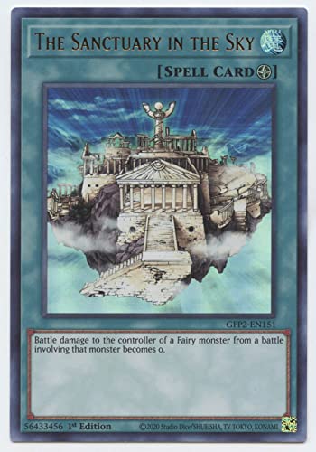 The Sanctuary in The Sky carte magique terrain Yu-Gi-Oh GFP2-EN151 rare