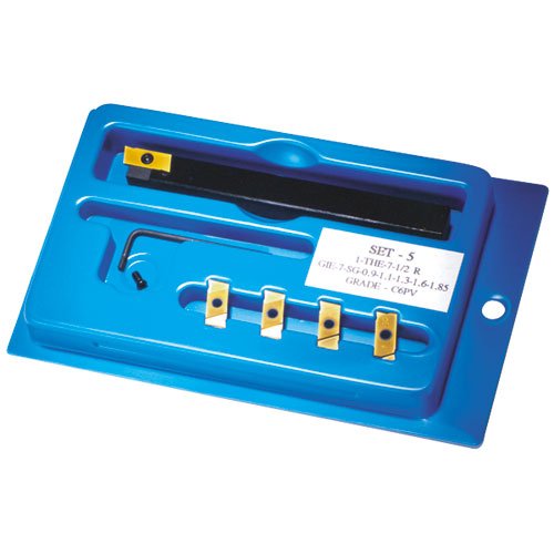 GCS-5 7 Pc RH Grooving & Cut-Off Set