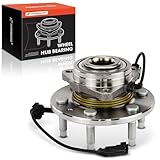 A-Premium Front Wheel Bearing and Hub Assembly for Chevy GMC Cadillac - Silverado 1500, Sierra 1500, Suburban, Yukon, Escalade, XTS, 4WD Only & with ABS & 6-Lug