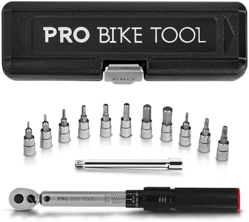 PRO BIKE TOOL Torque Wrench and Torque Screwdriver Set - Precisio...