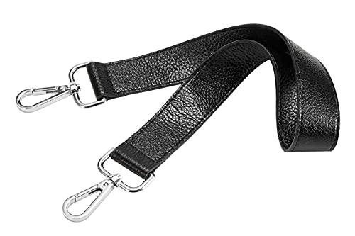 Image of 24.8 inch Leather Replacement Strap for Handbags Shoulder Bag with Metal Buckles