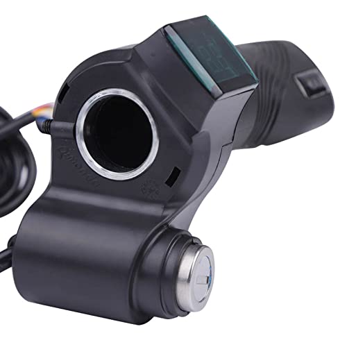 Punho do Acelerador de Bicicleta Elétrica, 48V 36V 24V 60V Punhos do Acelerador de Torção de Bicicle