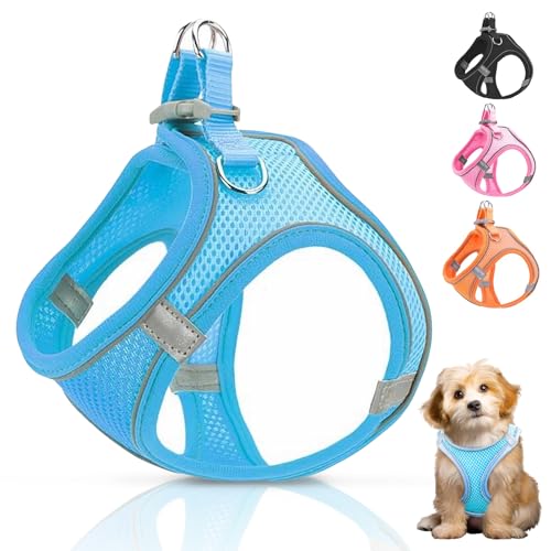 Ledeak No Pull Dog Harness, Highly Reflective Dog Harnesses, Breathable Comfort Anti Pull Dog Harness