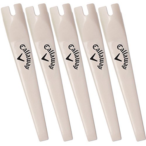 Callaway Golf Eterni-Tees, 3.25 Inch, White (Pack of 5)
