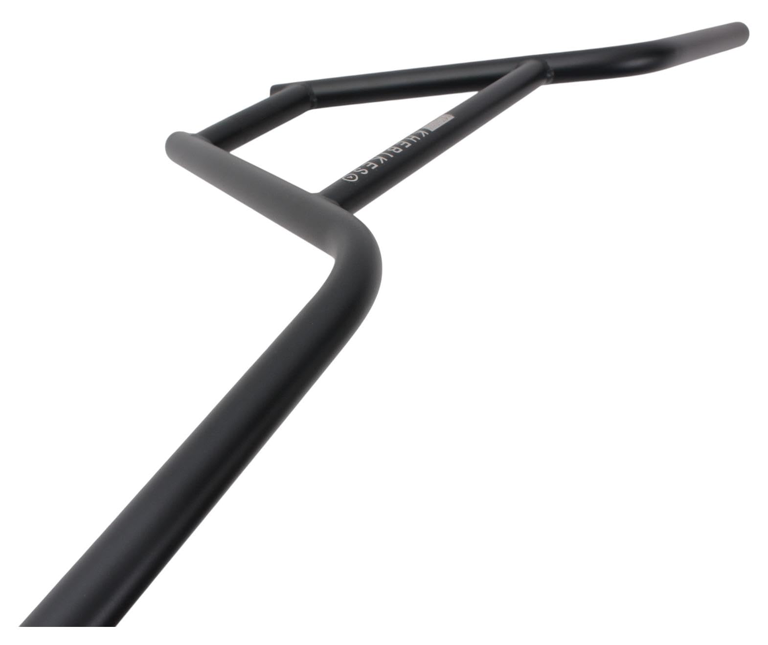 KHE PRISM Manubrio BMX 9 pollici – 4 pezzi – Nero – 4130 CrMo – 736 mm – Morsetto da 22,2 mm – Manubrio Freestyle BMX – Street Park