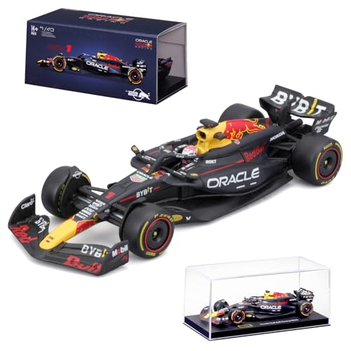 HTLNUZD 2024 Bbuago 1/43 F1 RB20#1 Fórmula 1 Liga Carro de Corrida Miniatura para Red Bul Die Cast S