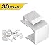 VCE UL Listed (30-Pack) Keystone Blank for Keystone Wall Plate and Patch Panel, White