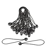  Tensores Elasticos, Tensor Elastico Profesionales con Bola,Para Cortinas de Jardín,Pabellones,Lonas,para organizar cables eléctricos,tensor cuerda,Elásticas para Banner (30 Piezas)