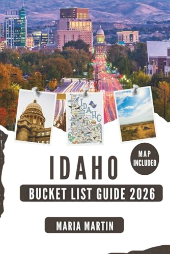 IDAHO BUCKET LIST: Discover Boise, Sun Valley, Craters of the Moon, Hot Springs, Maps, and Scenic Byways in the Gem State