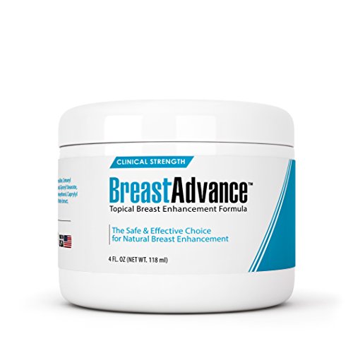 Breast Advance Natural Enlargement Cream for Women | Topical Enhancement, Lifting and Firming Cream, 4 oz