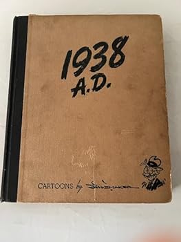 Hardcover 1938 A. D. : Cartoons By Shoemaker Book