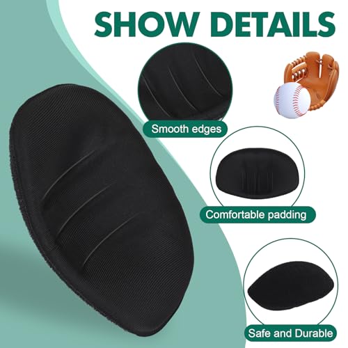 OctinPris 3X Softball Fielder\'s Facemask Chin Cup Face Defense Chin Cup Protective Catchers Mask Replacement Chin Pad, Baseball Softball Pitchers Helmet Padding Men Women Teensm - Thumbnail 5
