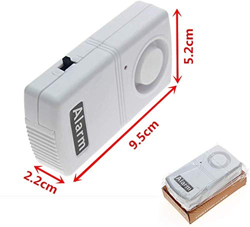 Earthquake Detector Doorbell, Earthquake Alarm Detector Against Thieves Home Security Vibration Sensor, Mini Impending Quake Sensors & Alarms (1PCS)