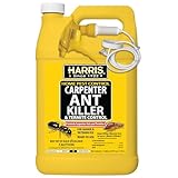 Harris Carpenter Ant Killer & Termite Control Treatment, Kills On Contact, Odorless & Non-Staining Formula, 128 Oz