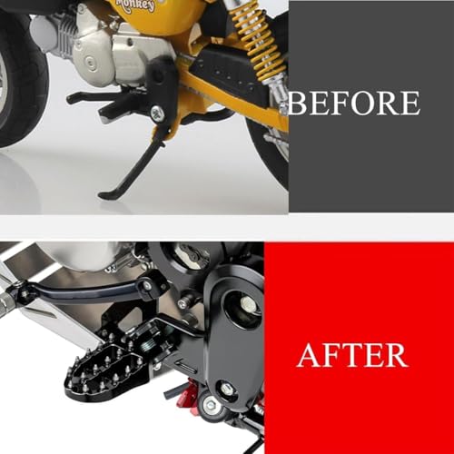 Repose-pieds avant à pointes 3D Honda Monkey 125 GROM MSX 125