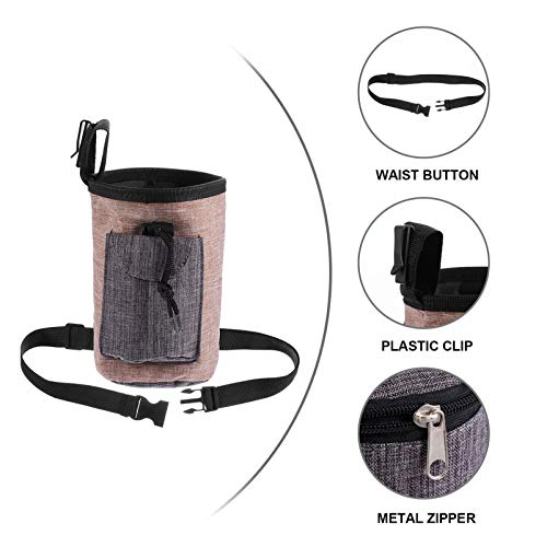 POPETPOP Saco de Petiscos para CÃ£es Dispensador de Sacos de CocÃ´ de Animais ContÃªiner de Petiscos