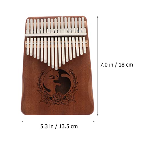 BIENKA Kalimba Pouce Piano en Bois 17 Touches Doigt Piano Instrument de Musique Portable Cadeaux avec Tuning Hammer Sac… - Les Beatles, Paul McCartney, John Lennon, RIngo Starr, George Harrison BIENKA Kalimba Pouce Piano en Bois 17 Touches Doigt Piano Instrument de Musique Portable Cadeaux avec Tuning Hammer Sac… – Image 6