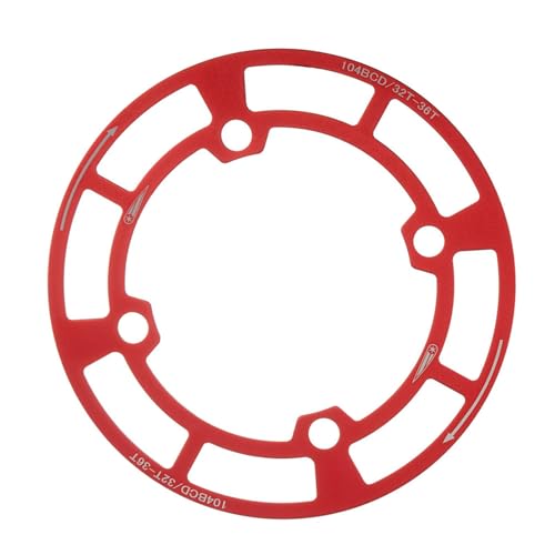 アルミニウム合金自転車チェーンホイールスプロケットカバーマウンテンバイクアクセサリーチェーンリングガードクランクセットシールドプロテクターバイククランクプロテクター