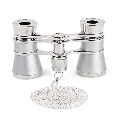 Verres d'opéra pliables jumelles théâtre métal YSJNGF de poche