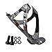 RXL SL Carbone Porte-Bidons Bouteille Cage Vélo Bidon Bouteille d'eau Porte-Bouteille de Velo Monter à Vélo(Noir)