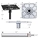 CLLOMAGY Boat Seat Pedestal Base Mount Kit Package with Lock in 3/4