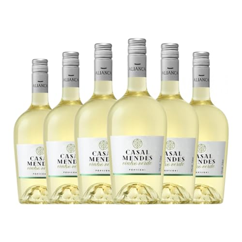 Alianca Vinhos Casal Mendes Portugal Joven 75 cl Vino blanco (Caja de 6 Botellas de 75 cl)