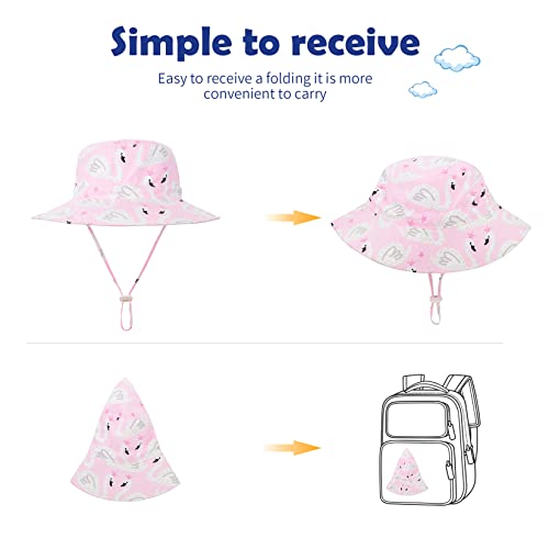 image for Komorebi Baby Sun Hat UPF 50+ Sun Protective Toddler Bucket Hat Summer