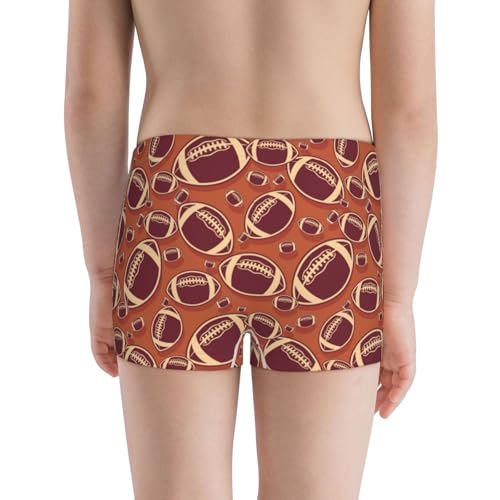 Boys' Cotton Boxer Brief Soft Underwear-American Football13