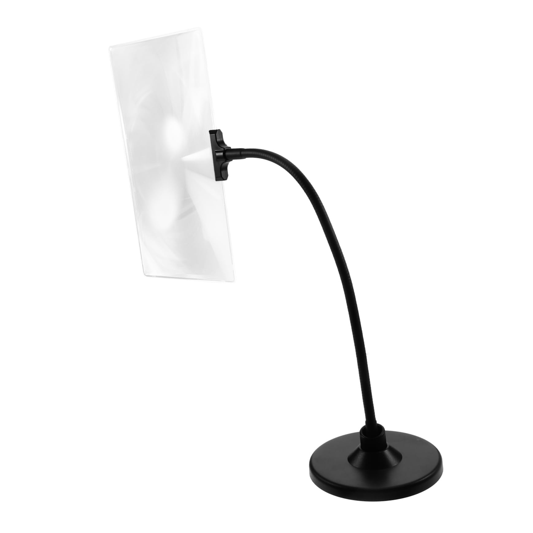 Leselupe mit Flexiblem Schlauch und Ständer, Schwarz