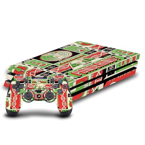 Sticker PS4 Pro Animaniacs pour masquer les rayures de la console et manette