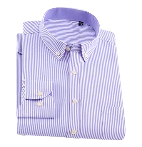 Chemise à carreaux multicolores boutonnée style décontracté avec poche rayée