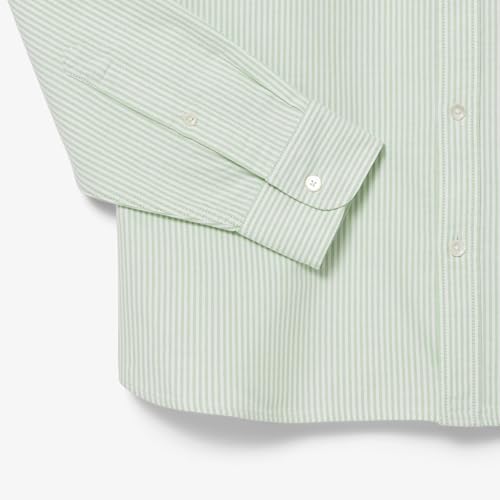 Image of Regular Fit Striped Oxford Shirt