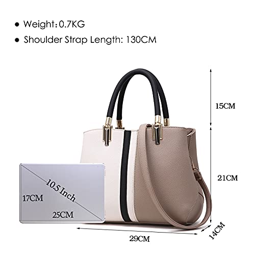 Elegant Women Handbags Shoulder Bags Waterproof PU Leather Tote Bag3