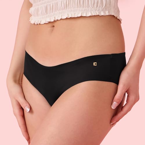 Image of Enamor Innovations Invisi, All Day Comfort, Low Waist Bikini Panty for Women - No Visible Panty Lines, Sweat Wicking, Free Cut, Regular Coverage - PB40