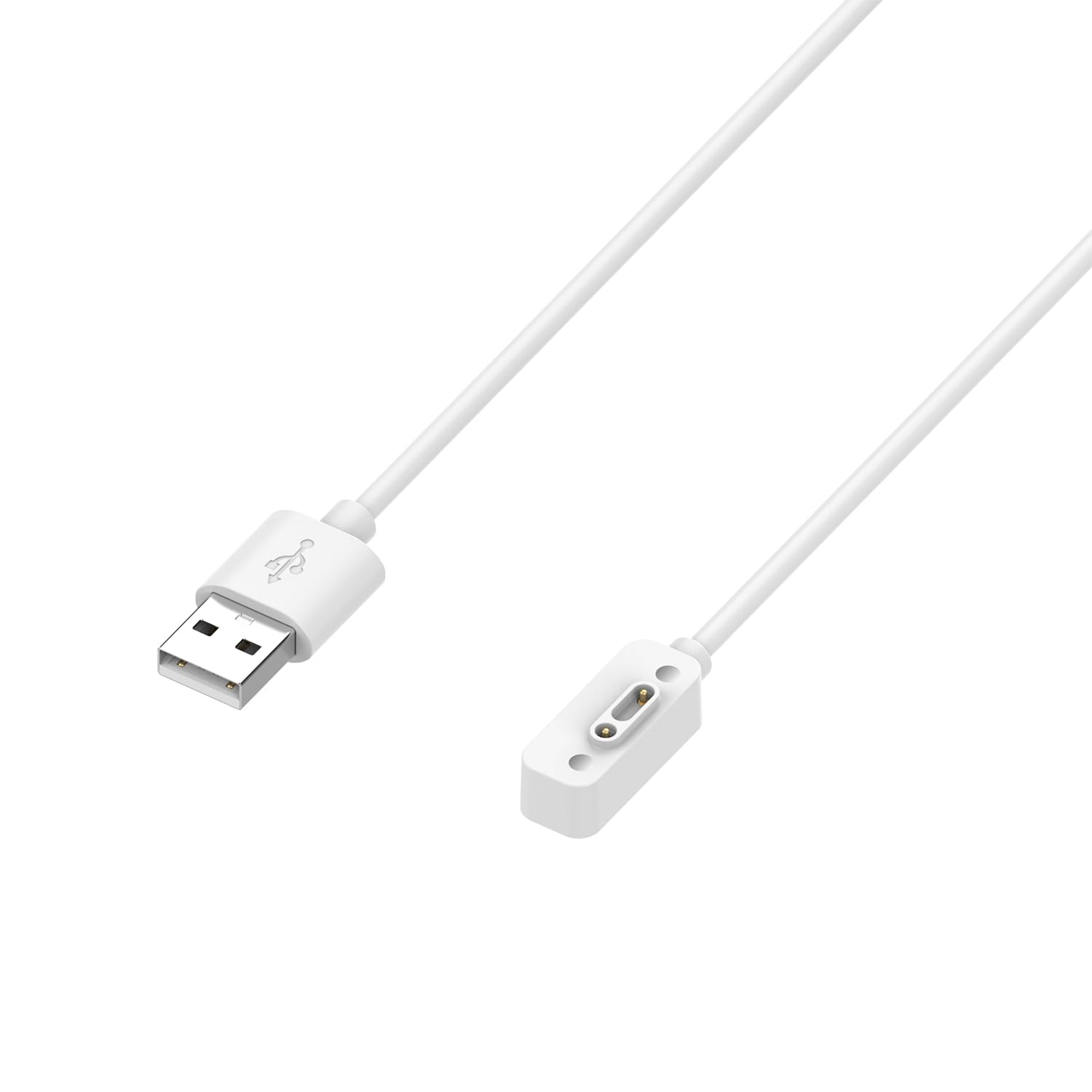 E ECSEM Charger Cable Compatible for XPLORA X6 Play Magnetic USB Charging Cord Accessories Replacement for XPLORA X6 Play Smartwatch 3.3Feet (White)