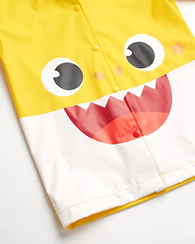 Image of Nickelodeon Boys' Rain Jacket - Hooded Slicker Shell Raincoat: Baby Shark, Paw Patrol (Size: 4-7)