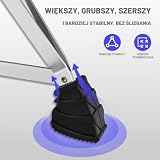Donner Stołek perkusyjny regulowany bęben wyściełany stołek motocyklowy styl krzesło bębnowe na pokaz muzyczny