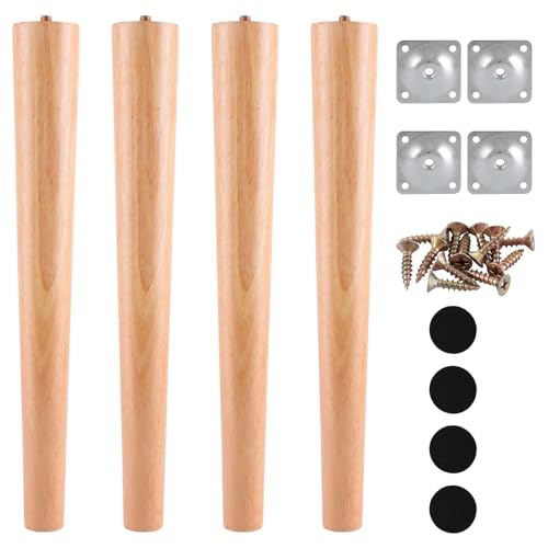 Pieds de table de remplacement 40cm pour canapé et meuble TV CYEER - 2