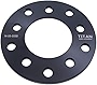 Single 1/4' Hubcentric Wheel Spacers 5x5 fits Jeep Grand Cherokee Commander Wrangler XK JK WK 5x127