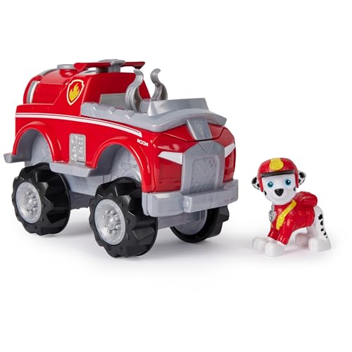 PAW PATROL Jungle Pups - Elefanten-Fahrzeug mit Marshall-Figur (Basis...