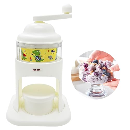 Broyeur à glace manuel et petit rasoir portable compact - 3